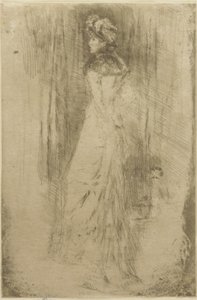 Maude, standing, c.1873 by James Abbott McNeill Whistler